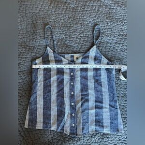 Treasure and Bond linen tank top women’s medium